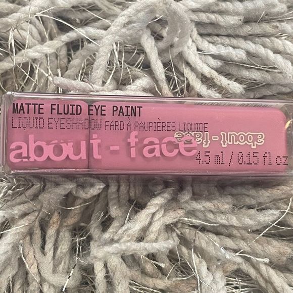 NIB About-Face Dionysus Matte Fluid Eye Paint Liquid Eyeshadow - Picture 3 of 9